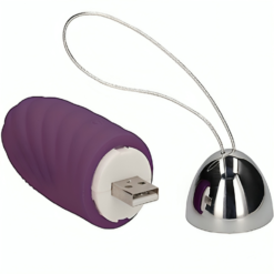 Alternative view of ARMONY - UOVO VIBRANTE GRANULARE JIUUY TELECOMANDO VIOLA