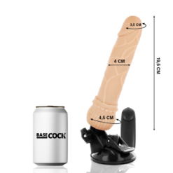Alternative view of BASECOCK - VIBRATORE TELECOMANDO NATURALE REALISTICO 19.5 CM -O- 4 CM