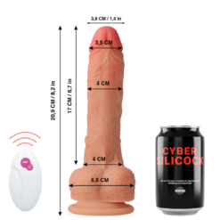 Alternative view of CYBER SILICOCK - TELECOMANDO REALISTICO MR RICK 20.9 CM -O- 4 CM