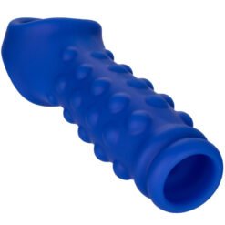 Alternative view of CALEXOTICS - ADMIRAL COPERTURA PER PENE CON PERLINE IN SILICONE LIQUIDO BLU