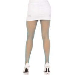 Alternative view of LEG AVENUE - COLLANT A RETE IN LYCRA BLU