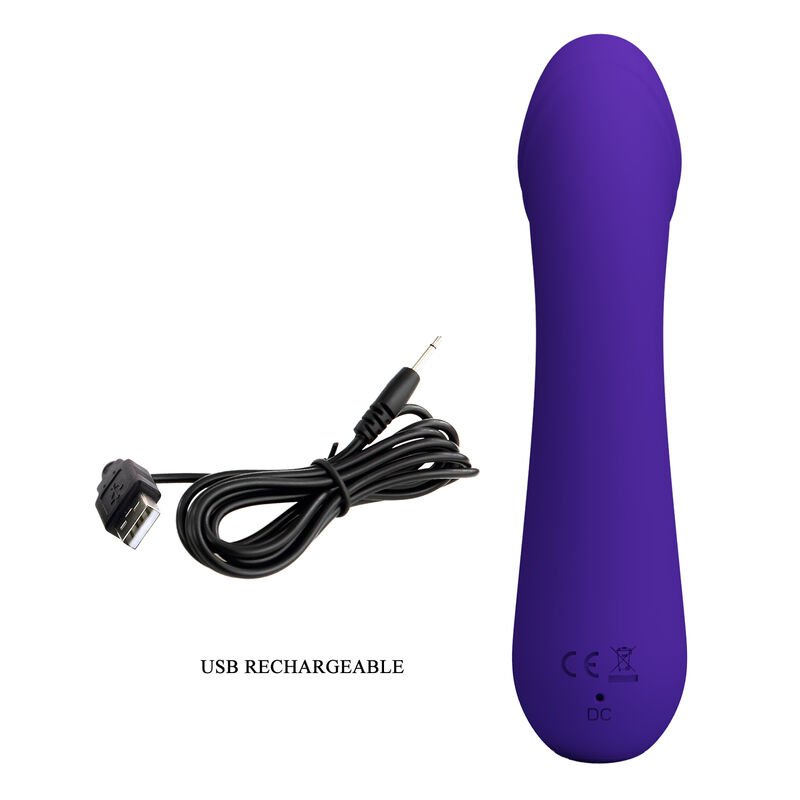 PRETTY LOVE - VIBRATORE RICARICABILE CETUS VIOLA - immagine 8