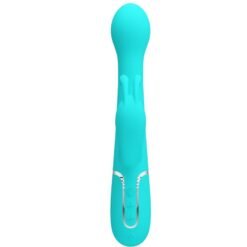 Alternative view of PRETTY LOVE - VIBRATORE DEJON RABBIT 3 IN 1 MULTIFUNZIONE VERDE ACQUA
