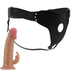 PRETTY LOVE - MAVIS HARNESS SLIP UNIVERSALE CON DILDO 19 CM NATURALE - immagine 7