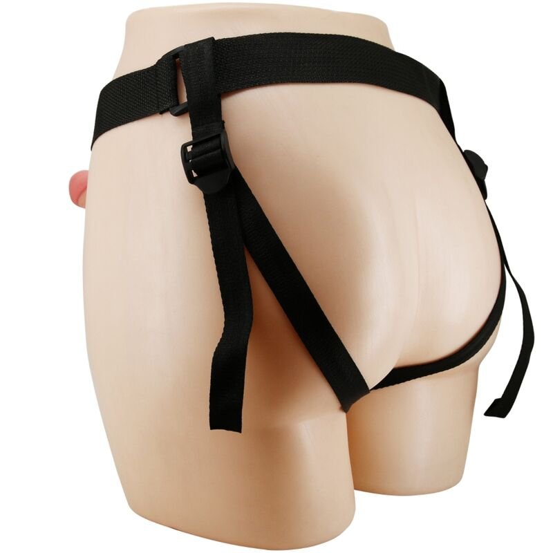 PRETTY LOVE - MAVIS HARNESS SLIP UNIVERSALE CON DILDO 19 CM NATURALE - immagine 2