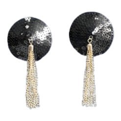 Alternative view of CHILIROSE - CR 4714 COPRI CAPEZZOLI NERO