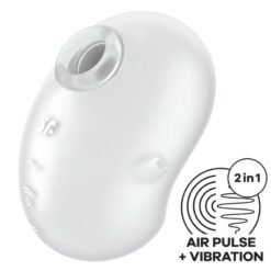 Alternative view of SATISFYER - CUTIE GHOST VIBRATORE LAY-ON BIANCO