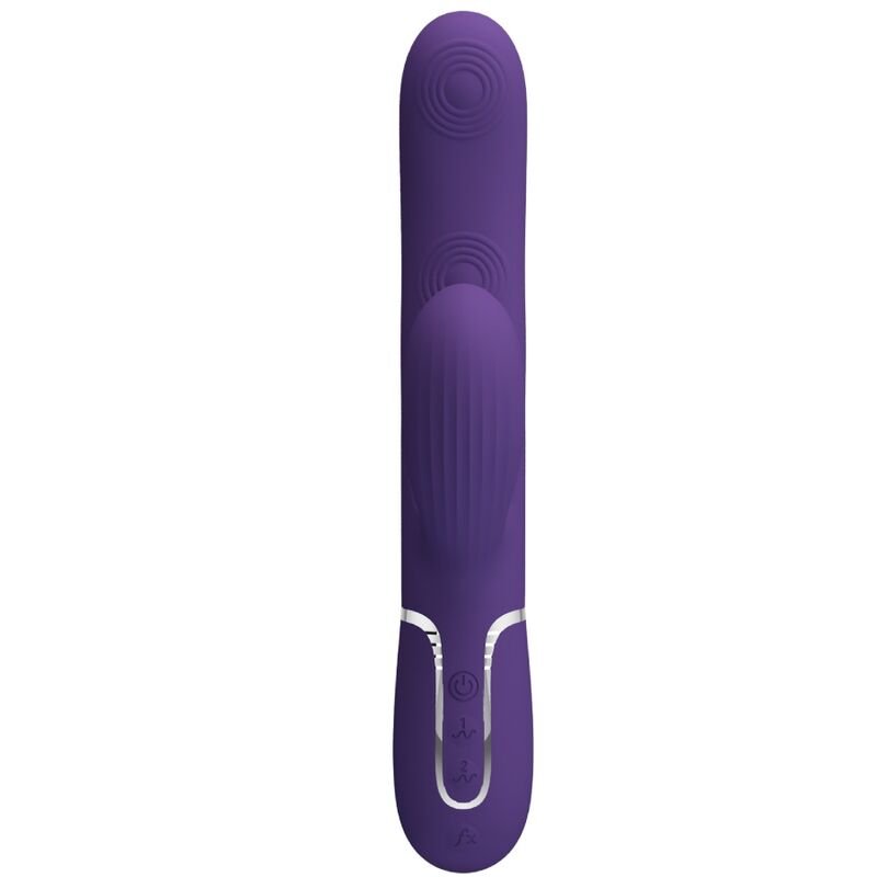 PRETTY LOVE - PERLITA VIBRATORE G-SPOT 3 IN 1 MULTIFUNZIONE VIOLA - immagine 4