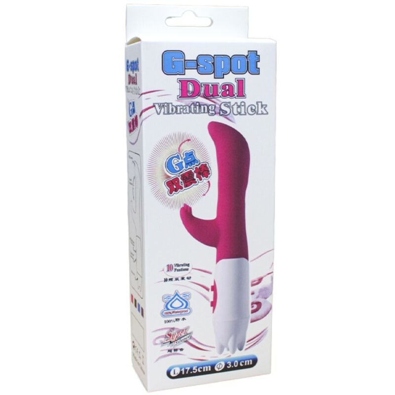 ARMONY - VIBRATORE E STIMOLATORE G SPOT 10 VELOCITÀ ROSA - immagine 7
