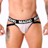 MACHO - MX26X1 JOCK GRID BIANCO L