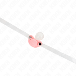 Alternative view of KINK - BAVAGLIO A FORMA DI CIUCCIO ROSA 5.5 x 4 CM REGOLABILE 43-60 CM