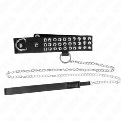 Alternative view of KINK - COLLANA CON CINTURINO 65 CM CON LUCIDI REGOLABILE 37-42 CM X 5,3 CM