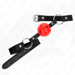 Alternative view of KINK - PALLA CAVA DURA ROSSA 4,5 CM MODELLO GAG 1 63,5 X 2 CM