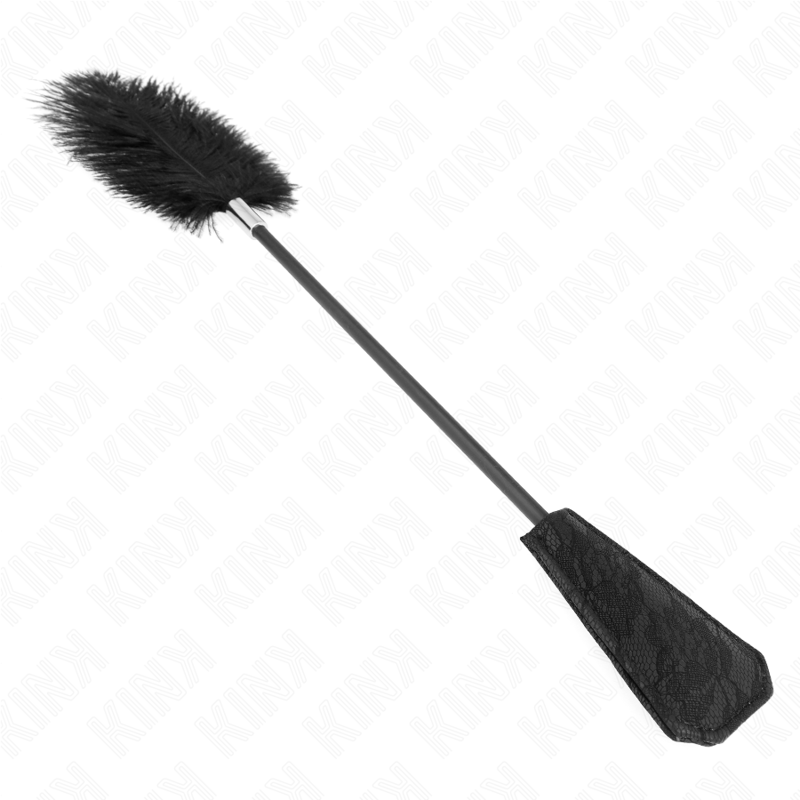 KINK - PIUME DI STRUZZO PER SOLLETICO CON PIZZO PALLET 56 CM - immagine 5