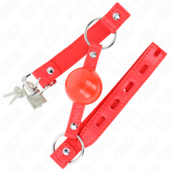 Alternative view of KINK - BALLA IN TPE 4 CM CON SERRATURA ROJO 60 x 2 CM