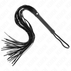 Alternative view of KINK - FRUSTA IN PVC MORBIDO NERO 70 CM