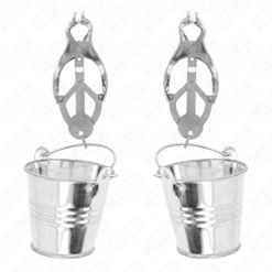 Alternative view of KINK - PINZE PER CAPEZZOLI TRIFOGLIO GIAPPONESE CON SECCHIELLI ARGENTO