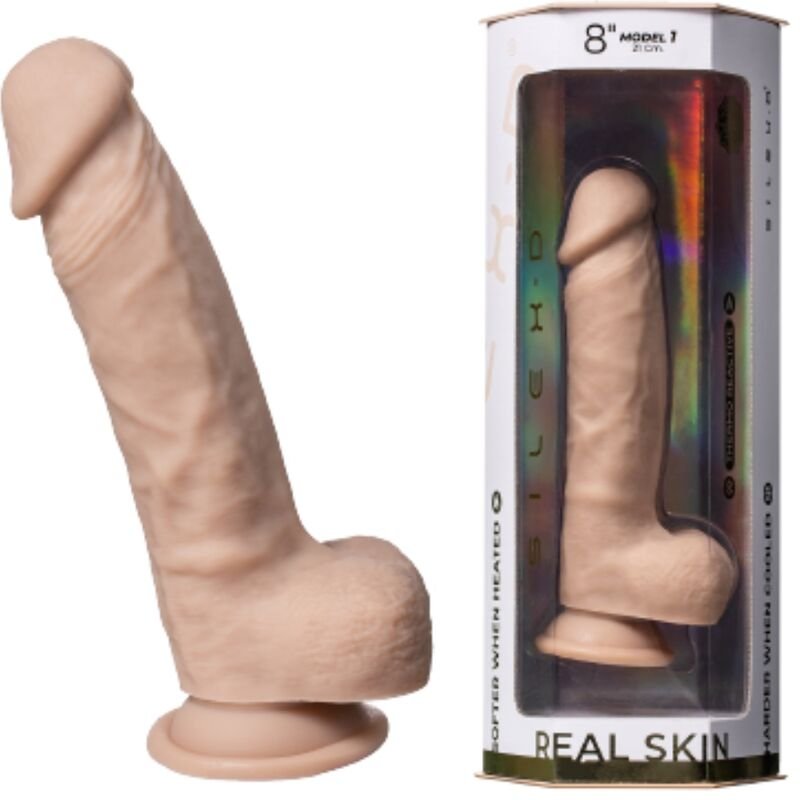 SILEXD - MODELLO 1 PENE REALISTICO PREMIUM SILEXPAN SILICONE 21.5 CM - immagine 6