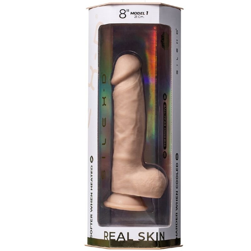 SILEXD - MODELLO 1 PENE REALISTICO PREMIUM SILEXPAN SILICONE 21.5 CM - immagine 7