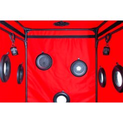 SECRET DOME - KINK CLUB CABIN SCANDALE NERO E ROSSO - immagine 2