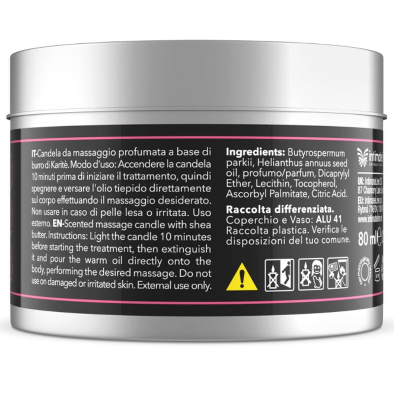 INTIMATELINE LUXURIA - CANDELA DA MASSAGGIO ALL'UVA - immagine 4