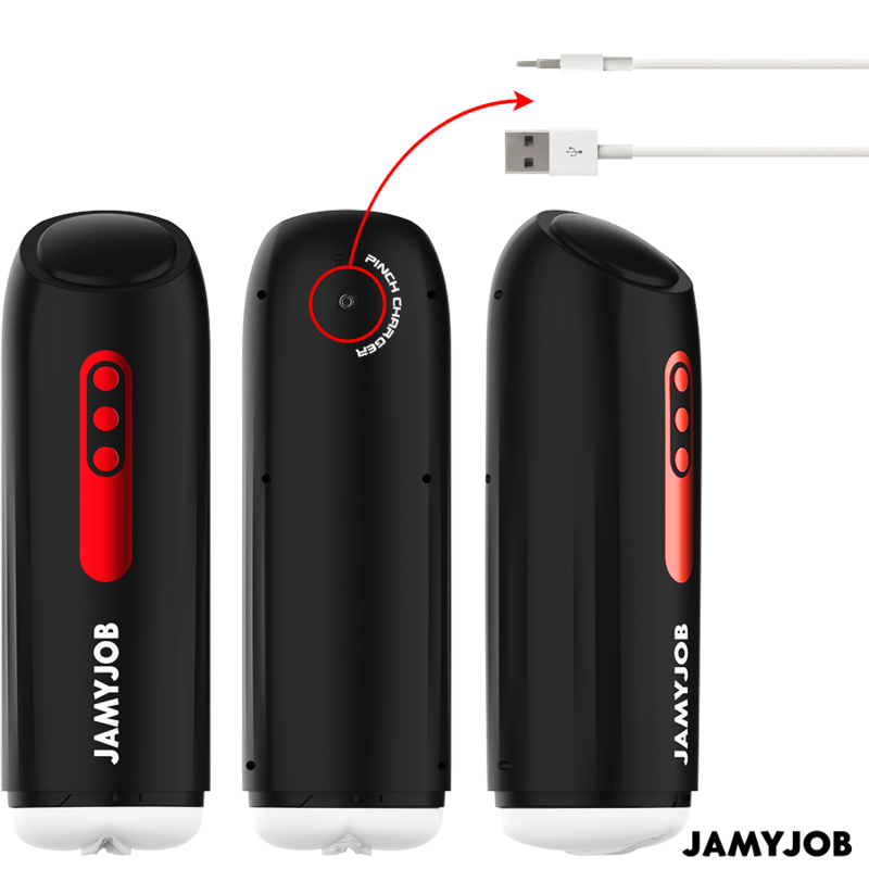JAMYJOB - MASTURBATORE VAGINALE AUTOMATICO PHANTOM 5 MODALITÀ DI ASPIRAZIONE E SPINTA - immagine 6