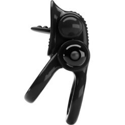 Alternative view of PRETTY LOVE - PASSIONATE RING DOPPIO ANELLO VIBRANTE + STIMOLATORE CLITORIDE NERO