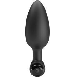 Alternative view of PRETTY LOVE - VIBRA BUTT PLUG 2 PLUG ANALE 10 VIBRAZIONI NERO