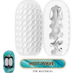 Alternative view of PRETTY LOVE - MASTURBATORE MASCHILE IN SILICONE HOT WAVE BIANCO