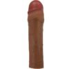 PRETTY LOVE - GUAINA PER PENE CHANE CON ESTENSIONE 5 CM MULATTO
