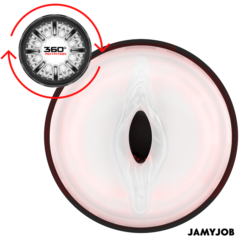 JAMYJOB - STORM MASTURBATORE VAGINALE AUTOMATICO CON 10 MODALITÀ, ROTAZIONE E SPINTA - immagine 4