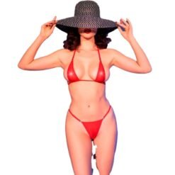 Alternative view of CHILIROSE - CR 4840 MICRO BIKINI ROSSO S/M
