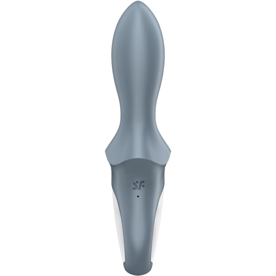 SATISFYER - AIR PUMP BOOTY 1 VIBRATORE ANALE GONFIABILE GRIGIO - immagine 5