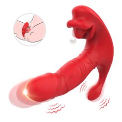 Alternative view of ARMONY - VIBRATORE ANALE PANTY C E STIMOLATORE PUNTO G TELECOMANDO ROSSO