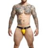 MOB - DNGEON JOCKSTRAP GIALLO CON CATENE TAGLIA UNICA