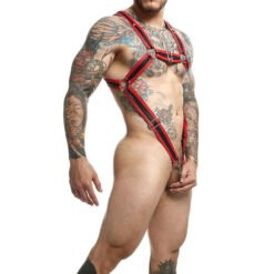 Alternative view of MOB - DNGEON IMBRACATURA PER PENE ROSSA CROCIATA TAGLIA UNICA