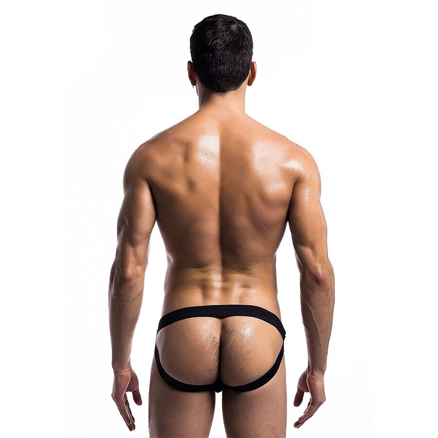 MOB - COSTUME DA BAGNO FETISH JOCKSTRAP NERO TAGLIA S - immagine 2