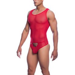 Alternative view of MOB - BODYSHEER ROSSO TRASPARENTE TAGLIA L/XL