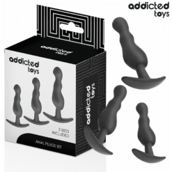 ADDICTED TOYS - SET DI 3 TAPPI ANALI MODELLO 1