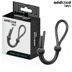 ADDICTED TOYS - CORDA IN SILICONE PER IL PENE A DOPPIO ANELLO