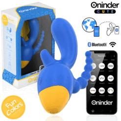 Alternative view of ONINDER CUTE - LOVE 3 SOME TRIPLO VIBRATORE - APP GRATUITA IN TUTTO IL MONDO