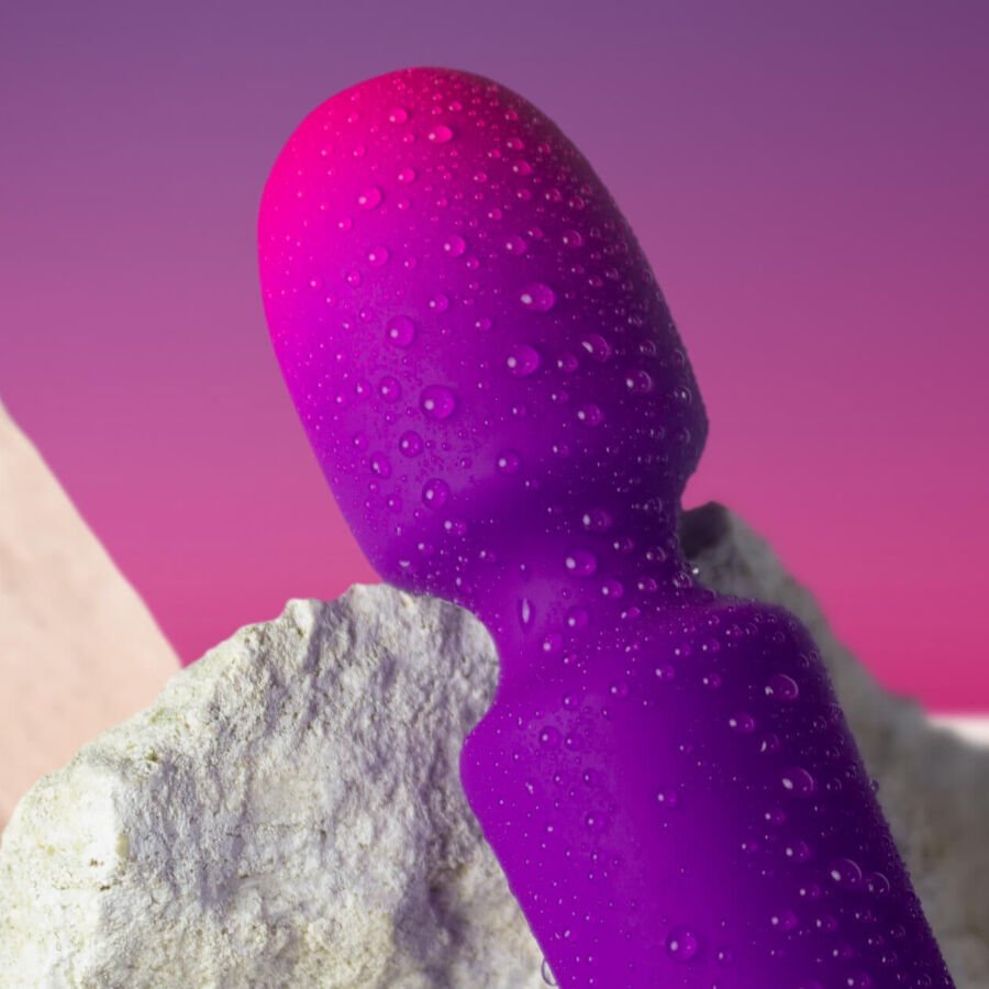 ROCKS-OFF - GLO-GIRL VIBRATORE A BACCHETTA MINI VIOLA - immagine 3