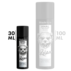 Alternative view of BLACK HOLE - RILASSANTE ANALE JOJOBA RELAX BASE SILICONE 30 ML