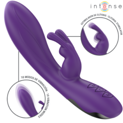 Alternative view of INTENSE - VIBRATORE RANDALL RABBIT 10 VIBRAZIONI VIOLA