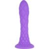 SILEXD - DILDO DA SOGNO FANTASY SILICONE LIQUIDO TERMOREATTIVO VIOLA 18,5 CM