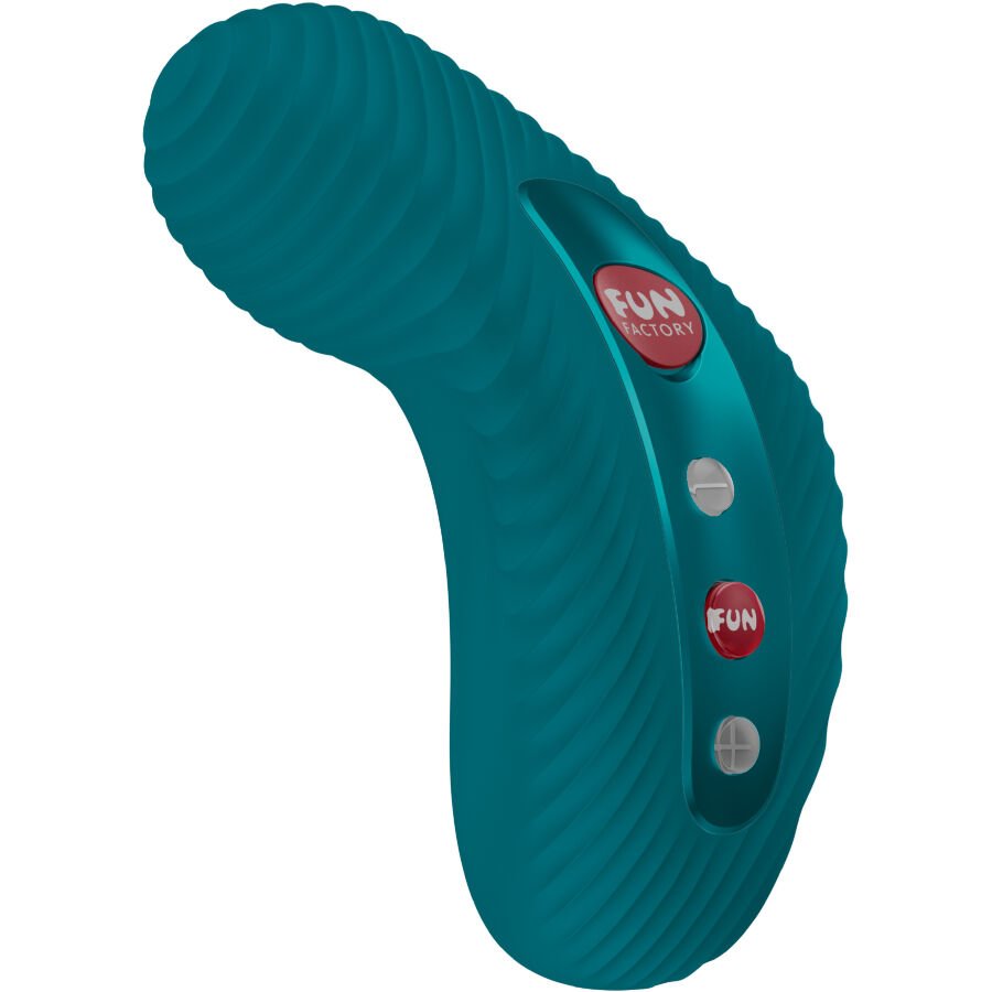 FUN FACTORY - VIBRATORE LAYA III LAY-ON VERDE BOTTIGLIA - immagine 2