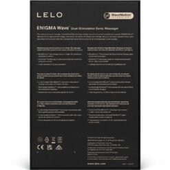 LELO - ENIGMA WAVE MASSAGGIATORE A TRIPLA VIBRAZIONE CYBER PURPLE - immagine 5