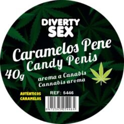 Alternative view of DIABLO GOLOSO - 20 CARAMELLE PER PENE AROMA CANNABIS