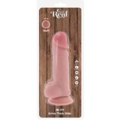 GET REAL - PENE REALISTICO DELUXE CON TESTICOLI EXTRA SPESSI 28 CM - immagine 5