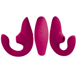 Alternative view of WOMANIZER - VIBRATORE STIMOLATORE CONIGLIO BLEND ROSA VIBRANTE